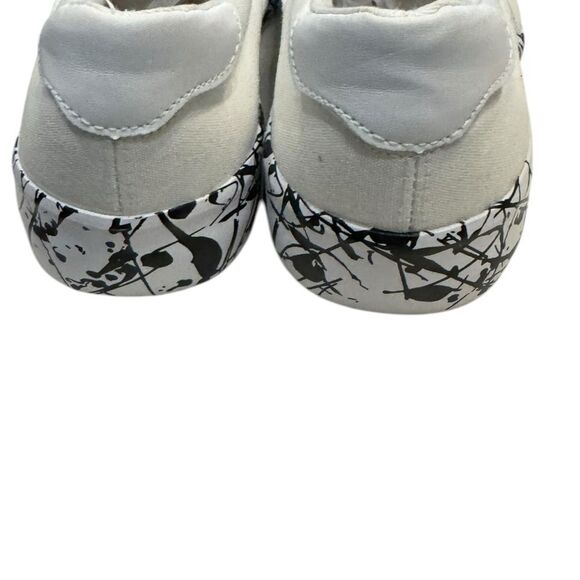 New Lugz Women's Clipper Classic White Black Slip-On Sneakers 8 - Picture 5 of 6